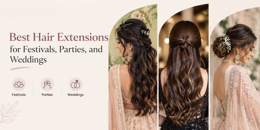 Best Hair Extensions for Festivals, Parties, and Weddings