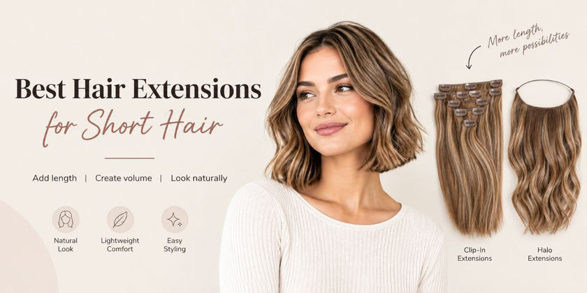 Best Hair Extensions for Short Hair