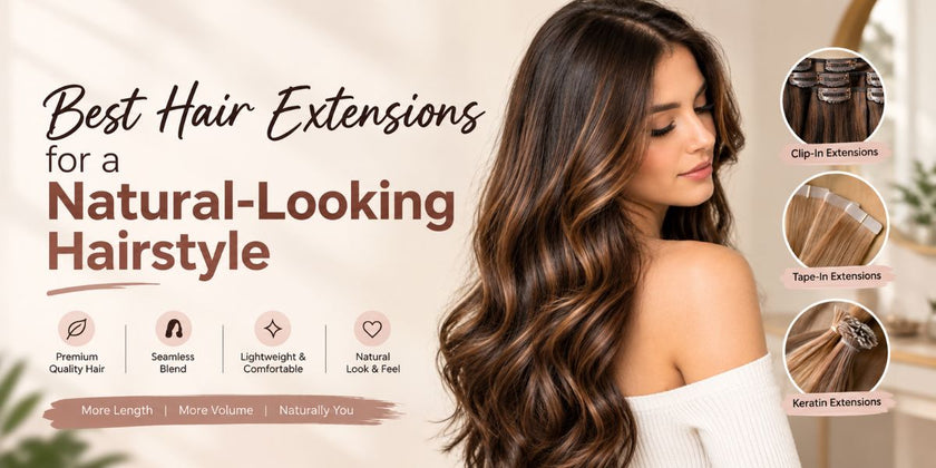 Best Hair Extensions for a Natural-Looking Hairstyle